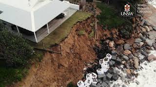 Wamberal coastal erosion July 2020 [upl. by Rosenwald]