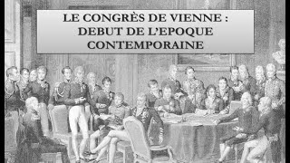 Histoire dapprendre 2  Le Congrès de Vienne [upl. by Rafe]