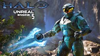 HALO 7 Unreal Engine 5 Announcement Trailer 4K 2025 [upl. by Stilwell]