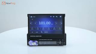 SWM 9601G 7in Bluetooth Car Stereo  MP5 GPS FMAM Radio w Map Card Camera [upl. by Schroth]