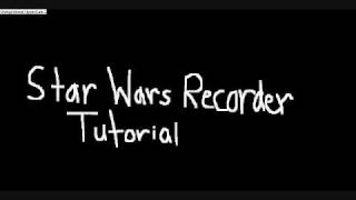 Star Wars Theme Recorder Tutorial [upl. by Jandy748]