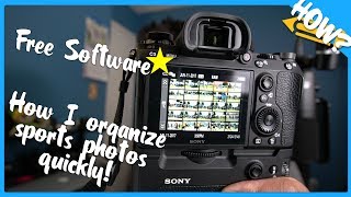 Free Software  XnView MP Photo Viewer  Sports Photography Tutorial  Photo Mechanic Alternative [upl. by Pani]