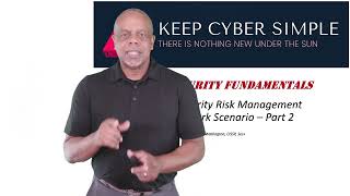 Risk Management Framework RMF Scenario  Part 2 [upl. by Sivraj]