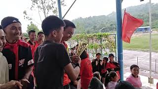 Table Tennis Girls Champion Trophy  Lunglei District Secondary school Games 2024 [upl. by Elset]