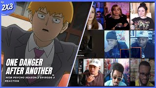 Mob Psycho 100 モブサイコ100 Season 2 Episode 3 Reaction Mashup  L4A [upl. by Cinom]