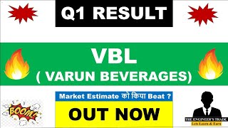 VBL Q1 Results 2025  Vbl Result Today  VBL Share Split  Vbl Latest News  Varun beverages share [upl. by Ethbun944]