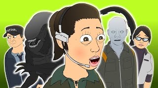 ♪ ALIEN ISOLATION THE MUSICAL  Animated Music Video Parody [upl. by Capriola]