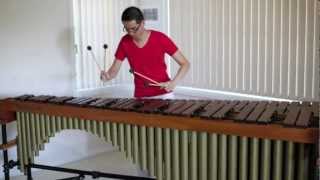 Oetomo Lilias Lullaby for Solo Marimba  Robert Oetomo [upl. by Koenig]