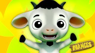 Bébé chèvre Bébé chèvre  chansons pour enfants  comptines  Baby Goat Rhymes  Farmees Française [upl. by Luht]