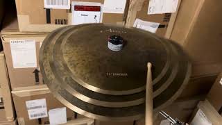 Aisen cymbals Clap stacker 111315” stack [upl. by Ardeed]