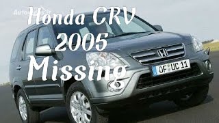 Honda CRV 2005 engine Cylinder missing HLcarsolution Fon8801882599223 [upl. by Marienthal618]