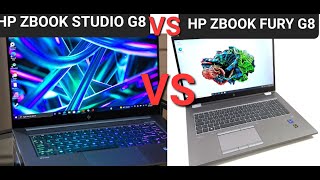 HP ZBOOK STUDIO G8 VS HP ZBOOK FURY G8 [upl. by Niatirb]