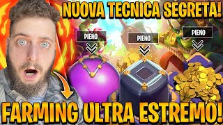 VI SVELO la NUOVA TECNICA SEGRETA per il FARMING ESTREMO su CLASH OF CLANS incredibile [upl. by Derick201]