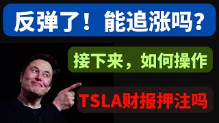 【美股嘉可能】反弹了！能追涨吗？如何操作！TSLA财报押注吗！QQQ NVDA SOXL TSLA GOOG IWM TNA DELL CRWD AAPL ASML AMAT ARM MARA [upl. by Ramonda977]