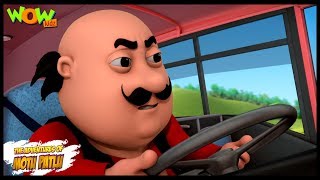 Motu Patlu Cartoons In Hindi  Animated Series  Motu Patlu ki bus  Wow Kidz [upl. by Anik54]