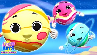 Planets Song Nursery Rhyme And Learning Video for Kids [upl. by Naej]