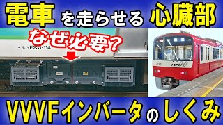 VVVFインバーターの仕組みを徹底解説します。 電車を制御する原理とは [upl. by Uah]