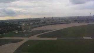 Brussels Airlines takeoff from Tempelhof Berlin Airport [upl. by Kciredohr]