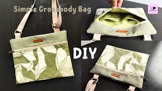 DIY Crossbody Bag Tutorial Free  Easy Crossbody Bag Tutorial [upl. by Standush824]