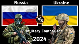 Russia vs Ukraine Military Comparison  Ukraine vs Russia Military Power  Military Power [upl. by Amsab66]