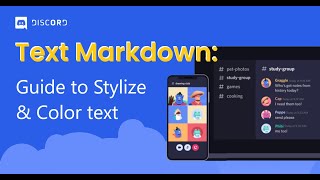 Discord Markdown Text Color amp Formatting Styles  BoldItalic 2022 CHEATSHEET [upl. by Hgielhsa]