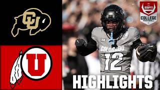 Utah Utes vs Colorado Buffaloes  Full Game Highlights  ESPN College Football [upl. by Jumbala]