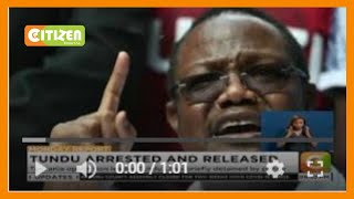 Tanzania opposition leader Tundu Lissu briefly detained by police [upl. by Ettevy57]