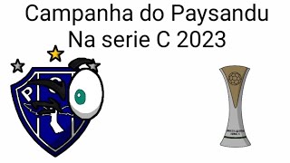 Campanha do Acesso do paysandu na Serie C 2023 [upl. by Lahcsap]