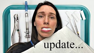 Getting FRONT TEETH Ceramic Implants [upl. by Trevor]