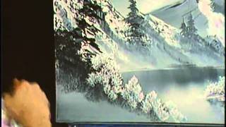 Bob Ross The Joy of Painting  A Cold Winter Scene [upl. by Enra]