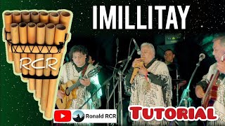 Imillitay  Kjarkas ○ en ZAMPOÑA tutorial [upl. by Kinsler397]