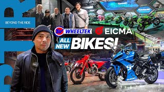 Expect All New Bikes From Wheeltek Philippines — Kawasaki Honda Suzuki  EICMA 2023 Recap [upl. by Lek]