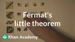 Fermats little theorem  Journey into cryptography  Computer Science  Khan Academy [upl. by Alessig]