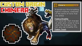 Minecraft Origins Mod Chimera Custom Origin [upl. by Gilman]