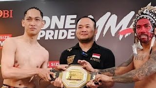 LIVE ferdian paleka vs kaisar kumisone pride mma [upl. by Tibbitts]