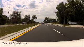 Driving West on Clarcona Ocoee Rd from Hiawassee Rd to Clark Rd in Clarcona Florida 32710 [upl. by Warren689]