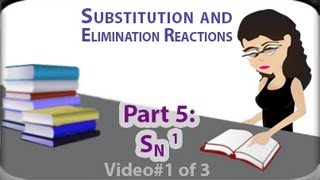 SN1 Reaction Rate and Mechanism  Unimolecular Nucleophilic Substitution Part 1 [upl. by Esineg]