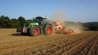 pottinger terrasem 6m  Fendt 820 semis de colza en Bretagne [upl. by Mohandas]