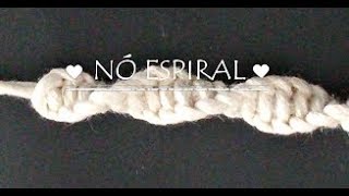 DIY  NÓ ESPIRAL DE MACRAME [upl. by Rednaskela709]