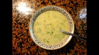 شربة البواروالكراث Potage de poireaux [upl. by Weisler]