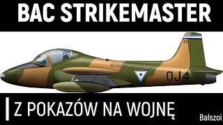 BAC Strikemaster  z pokazów na wojnę [upl. by Norramic124]