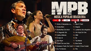 MPB As Melhores Antigas  Música Popular Brasileira Ao Vivo  Zé Ramalho Marisa Monte Titãs CD116 [upl. by Derwin927]