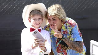 Justin Bieber and Yodeling Walmart Kid at Coachella 2018  Mason Ramsey [upl. by Soelch]