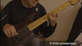 artesguitars plays Buckethead quotWhitewashquot  Choral Version [upl. by Ynes563]