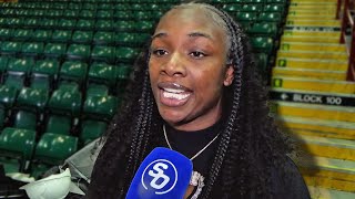 Claressa Shields RAW Adrien Broner ON STREET STUFF REACTS to Savannah Marshall WIN [upl. by Burleigh865]