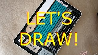 Prismacolor Premier 18Piece Drawing Set review [upl. by Ojeillib586]