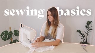 SEWING 101  Ultimate Beginners Guide [upl. by Cadmar866]