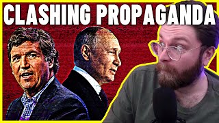 Vaush Reacts To Tucker Carlson amp Putin’s Conflicting Grift About Nazis [upl. by Omidyar233]