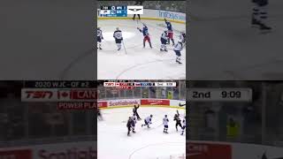 Alexis Lafreniere has does that before 👀 NYR NHL hockey [upl. by Ahsihat323]