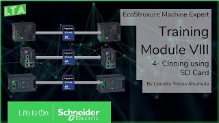 EcoStruxure Machine Expert Training  M84 Cloning application using SD Card [upl. by Enelrae439]